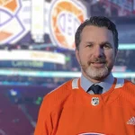 Le journaliste de TVA Sports, Renaud Lavoie, qui couvre le Canadien de Montréal.