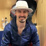 L'attaquant Chris Kreider, dans le vestiaire des Rangers de New York après le match.