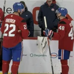 Chris Kreider et Lane Hutson