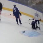 Connor McDavid practice injury