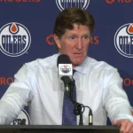 Mike Babcock Edmonton Oilers postgame interview