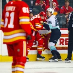 NHL Player Safety hits Kraken defenseman with maximum punishment after fight with Flames forward
