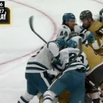 NHL preseason's biggest scrum erupts during heated Sharks-Golden Knights clash