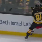 Nikita Zadorov hit on Oliver Bjorkstrand