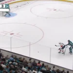 Vicious illegal play missed by referees goes viral during Panthers-Sharks clash