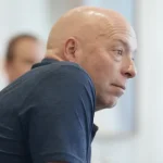 Le directeur général du Canadien de Montréal, Kent Hughes, avant le repêchage de la LNH.