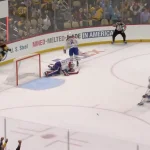 L'attaquant du Canadien de Montréal, Ivan Demidov, sur le but gagnant des Penguins de Pittsburgh, samedi soir.