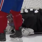 Blessure subie par le gardien du Canadien de Montréal, Samuel Montembeault.