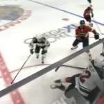 Brady Tkachuk's huge hit on Kirill Kaprizov sparks a massive scrum