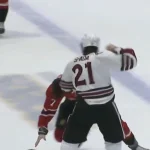 Lightning and Canadiens prospects erupt in a wild heavyweight OHL brawl