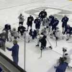 Maple Leafs practice