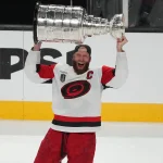 The Carolina Hurricanes have a major problem on their hands involving Jordan Staal Jun 14, 2026; Las Vegas, Nevada, USA; Carolina Hurricanes center Jordan Staal (11) raises the the Stanley Cup after the win against the Vegas Golden Knights in game six of the 2026 Stanley Cup Final at T-Mobile Arena. Mandatory Credit: Lucas Peltier-Imagn Images