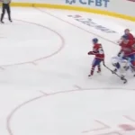 Premier but compté par les Sabres de Buffalo, contre le Canadien de Montréal.
