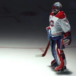 3 octobre 2026 ; Pittsburgh, Pennsylvanie, États-Unis ; le gardien de but des Canadiens de Montréal, Jakub Dobes (75), fait son entrée sur la glace pour affronter les Penguins de Pittsburgh lors de la première période au PPG Paints Arena.