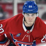 Juraj Slafkovsky manque à l'appel chez le Canadien et l'organisation confirme une mauvaise nouvelle 13 octobre 2026 ; Montréal, Québec, Canada ; Juraj Slafkovsky (20), ailier gauche des Canadiens de Montréal, attend la mise en jeu face aux Sabres de Buffalo au cours de la deuxième période au Centre Bell.