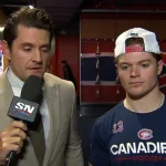 Cole Caufield postgame