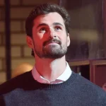 L'attaquant des Red Wings de Detroit, Dylan Larkin, avant un match.