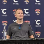 Brady Tkachuk pregame return to Ottawa