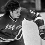 Jan 31, 1982, Los Angeles, CA, USA; FILE PHOTO; New York Rangers forward Ron Duguay (10) in action against the Los Angeles Kings at the Great Western Forum.