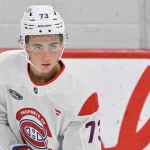 Brayden Klimpke, au camp de développement du Canadien de Montréal.