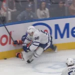 Edmonton suffers another injury scare as Jake Walman leaves Maple Leafs matchup