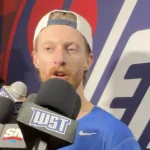 Kyle Connor responds to Hellebuyck trade with pointed line