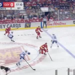 Maple Leafs fans takeover the Saddledome