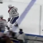 Phillip Danault et Zachary Bolduc, pendant le match contre les Blues de St-Louis.
