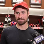 Dylan Larkin postgame