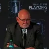 Lindy Ruff na pas m&acirc;ch&eacute; ses mots &agrave; lendroit de Nick Suzuki
