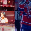 Un gros geste pos&eacute; pendant lhymne national avant le match du Canadien fait jaser