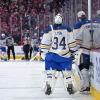 Surprise devant le filet des Sabres en pleine s&eacute;rie contre le Canadien