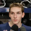 Mauvaise nouvelle de derni&egrave;re minute pour Lane Hutson et sa blessure, selon Antoine Roussel