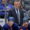 Something really interesting takes place after Patrick Roys interview with the Maple Leafs