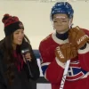 Cole Caufield appears to send Dylan Larkin message on live TV after Jets win