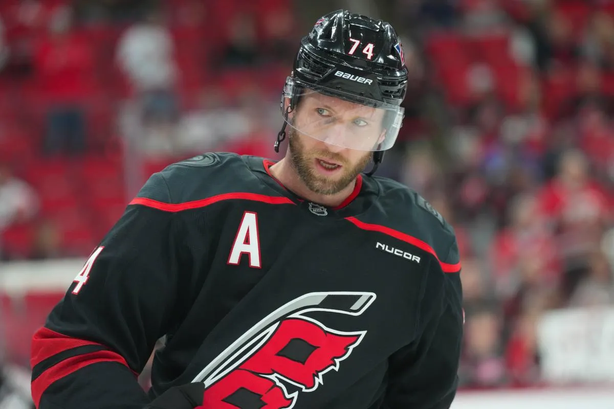 Jaccob Slavin stats hockey