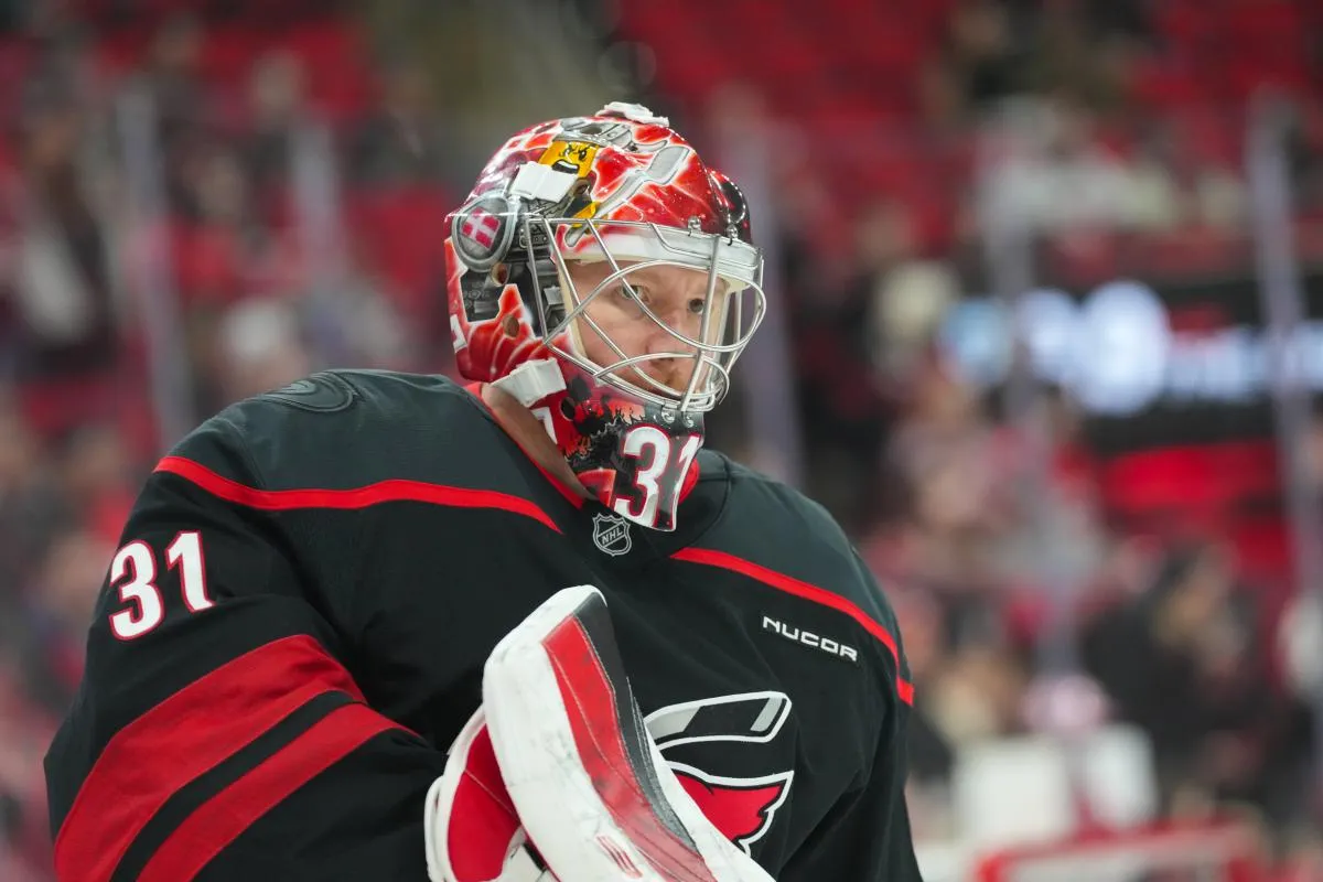 Frederik Andersen stats hockey