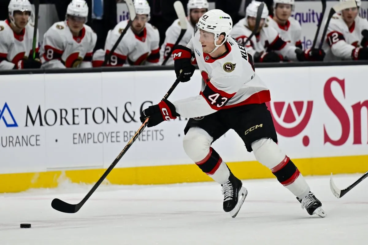 Tyler Kleven stats hockey
