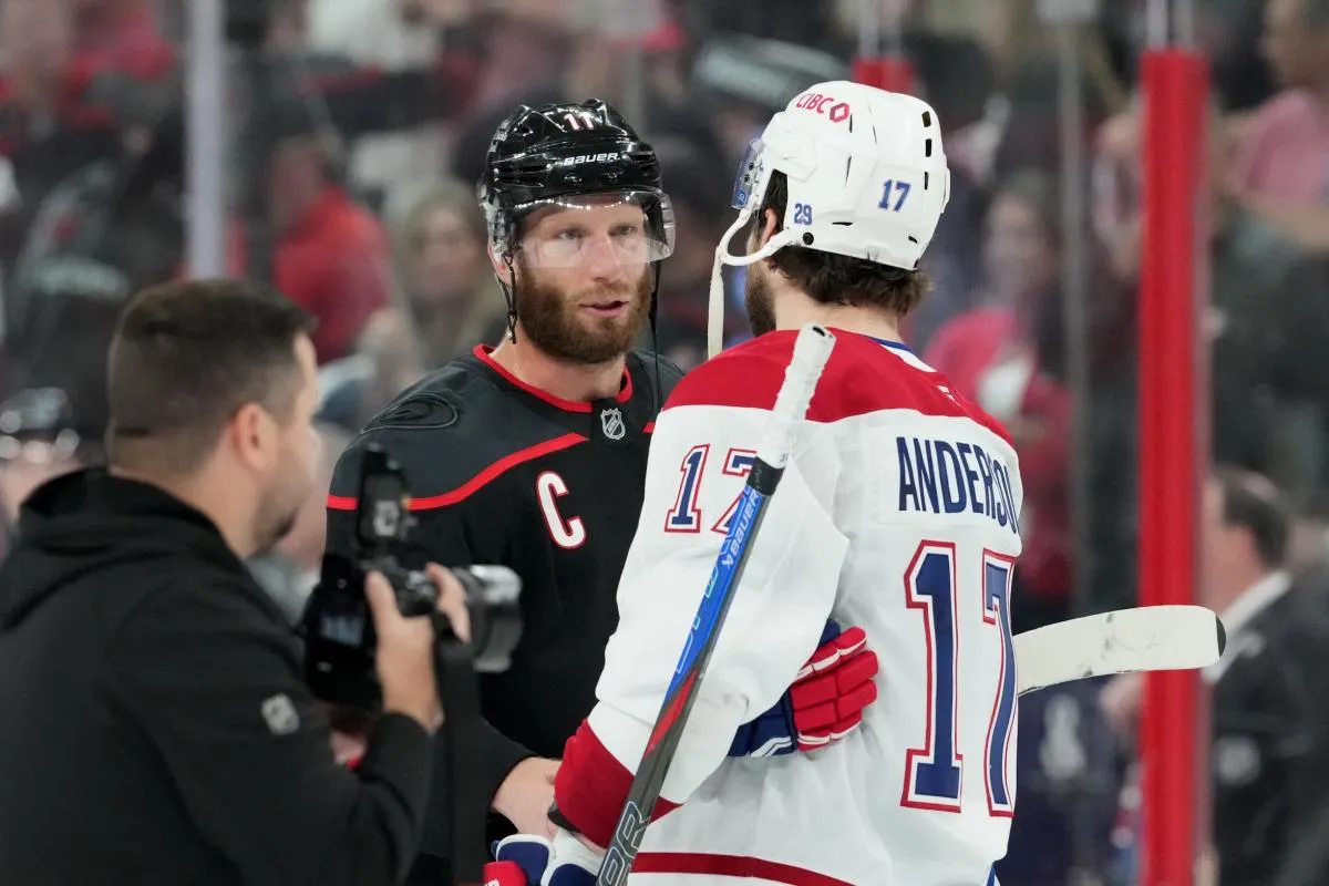 Josh Anderson stats hockey