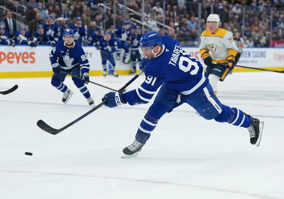 John Tavares stats hockey
